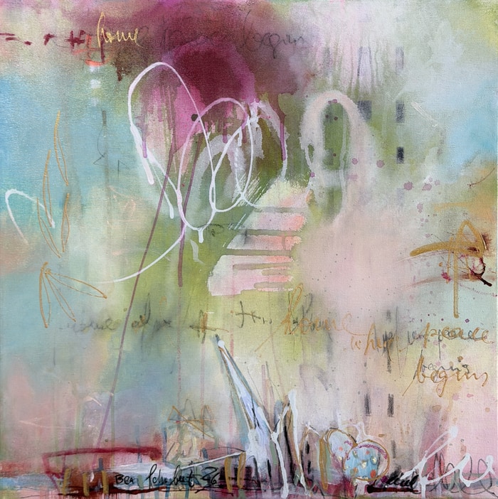 Home, Where Peace Begins No.3 by Bea Garding Schubert
