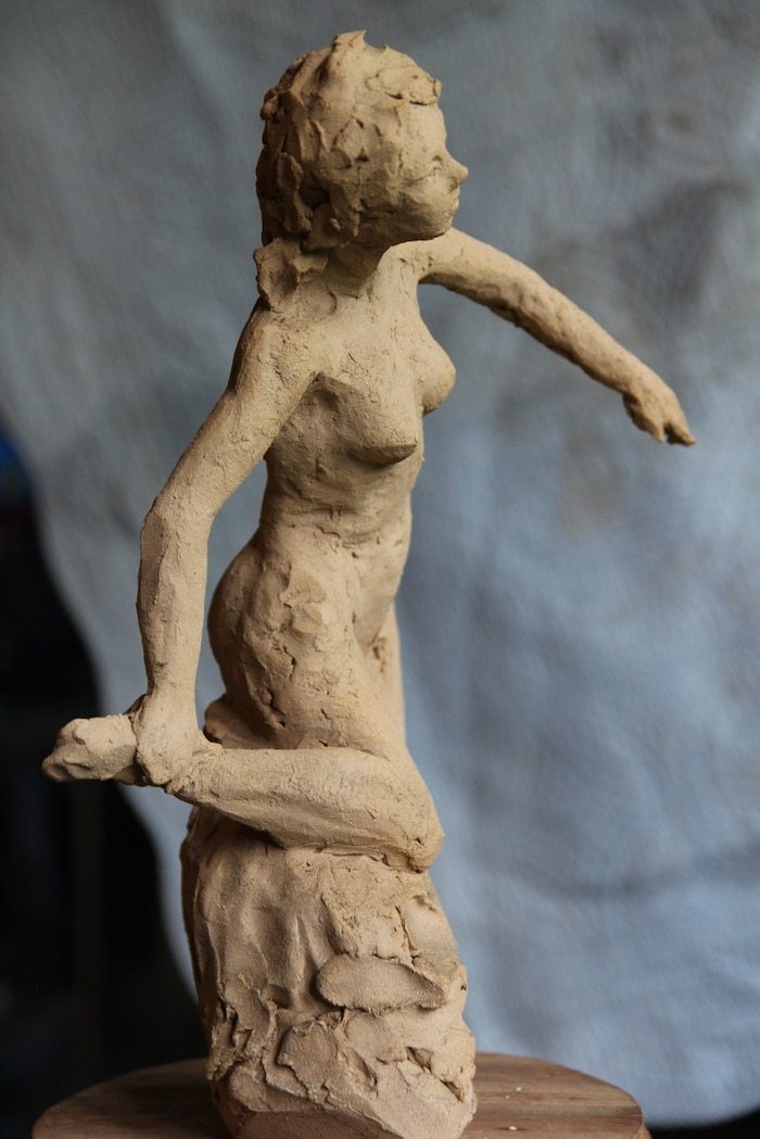 Cheville dans la main par Gérard Lartigue