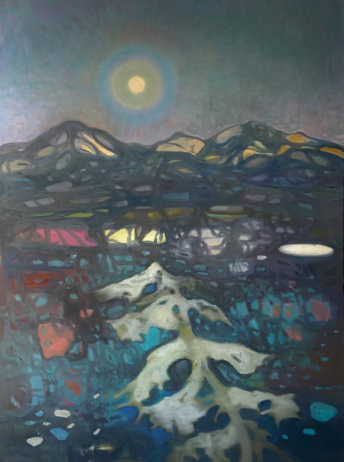 Lune voilée by Virginie Bastié