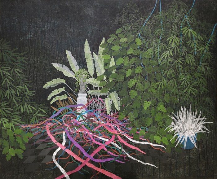 Jardin oublié VI von Cécile Duchêne-Malissin