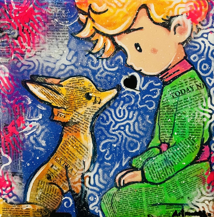 Le petit prince et son renard par ART'MONY