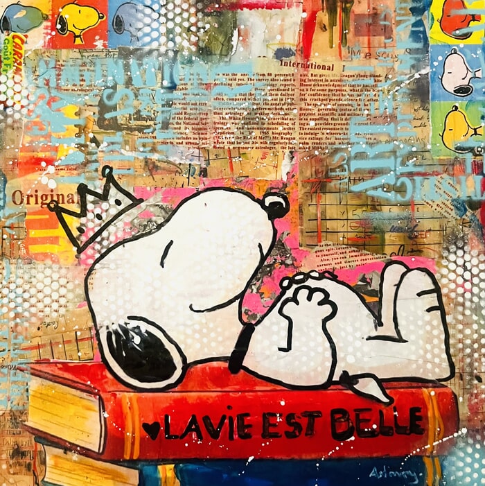 Snoopy et sa belle vie ! by ART'MONY
