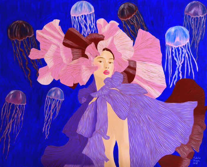 Eclosion abyssale par Victoria Stagni