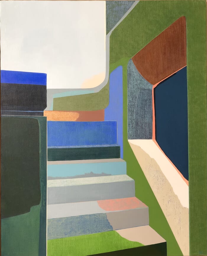 Escalier von Marie-Astrid Grivet