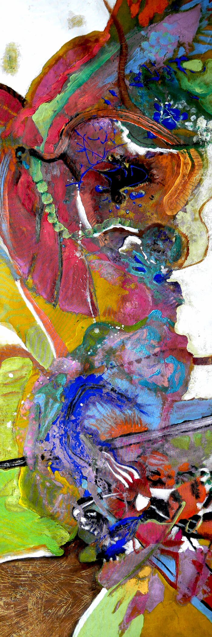 symbiose planétaire 8 von Veronique Egloff