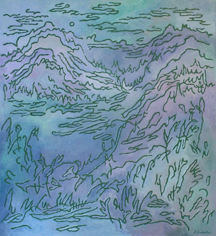 BLUE NIGHT par Jeanette Lafontine