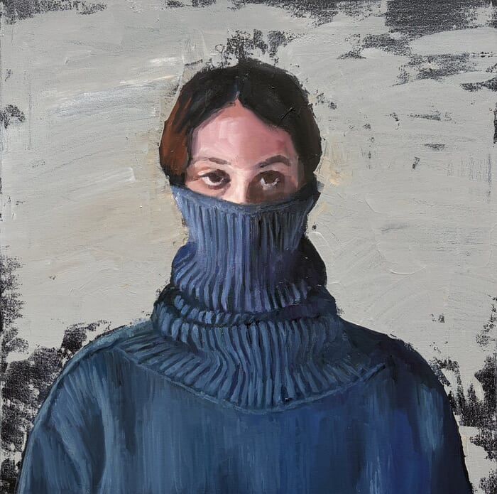 The winter was cold par Elina Evstig