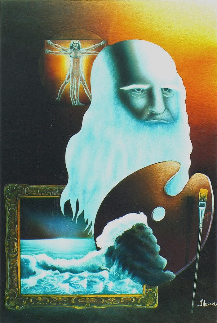 Leonardo da Vinci by Jean-Luc Lacroix