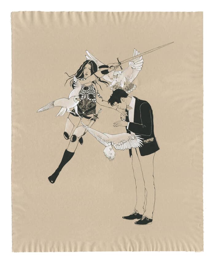 Le Baisemain by Delphine Lebourgeois