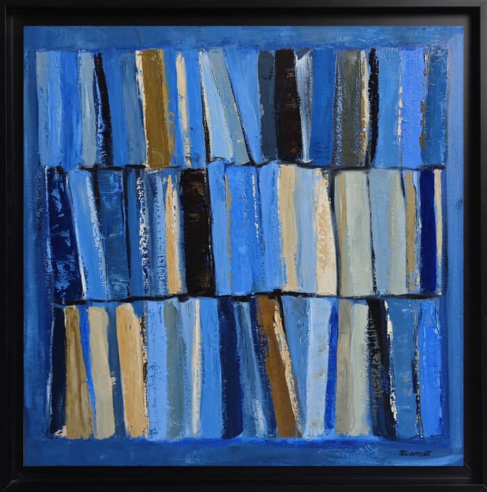Lecture en bleu majeur par Sophie Dumont