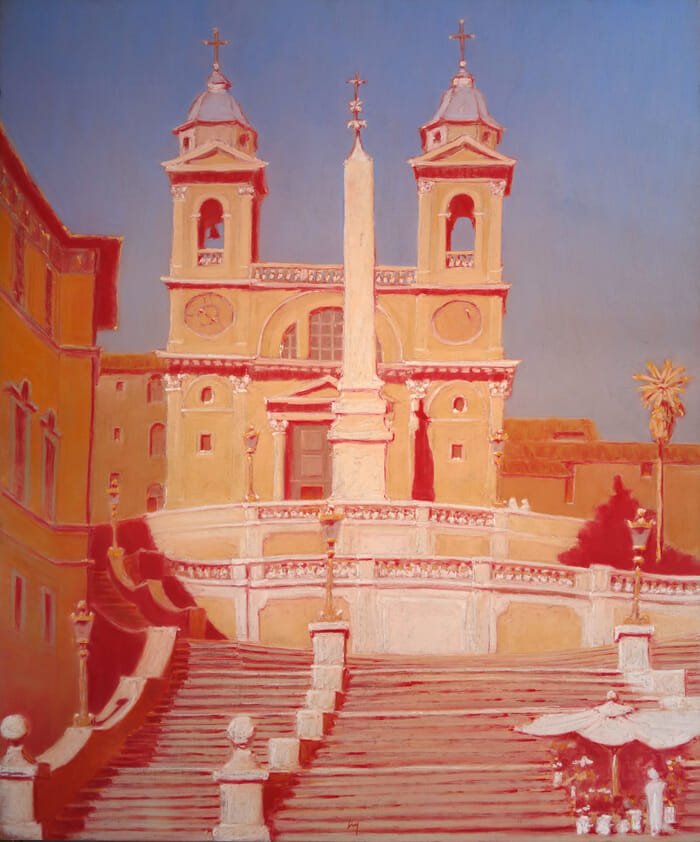 Place d'Espagne, Rome by François Cusson