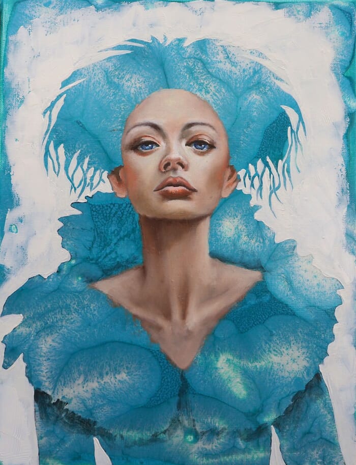 Bleu intérieur par Sylvie Julkowski-Egard