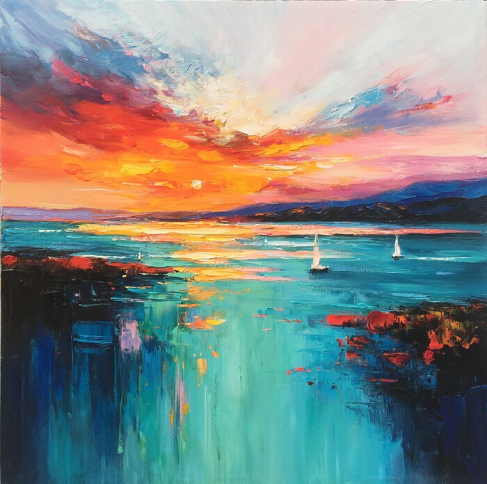 Sunraise on ocean 1540 von Jingshen You