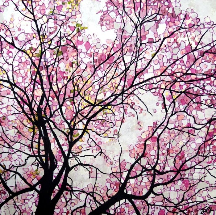 Arbre en fleurs von Sophie Cantou