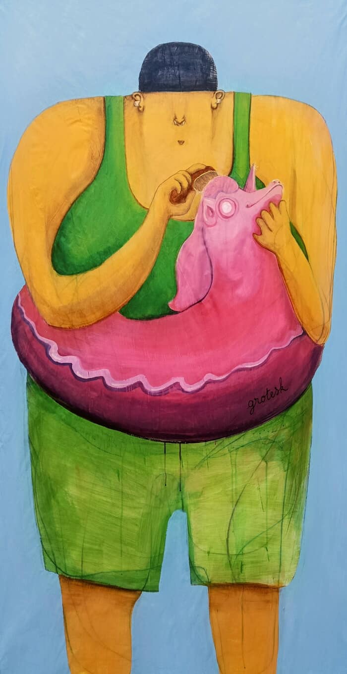 La bouée licorne par Yannick Duriez