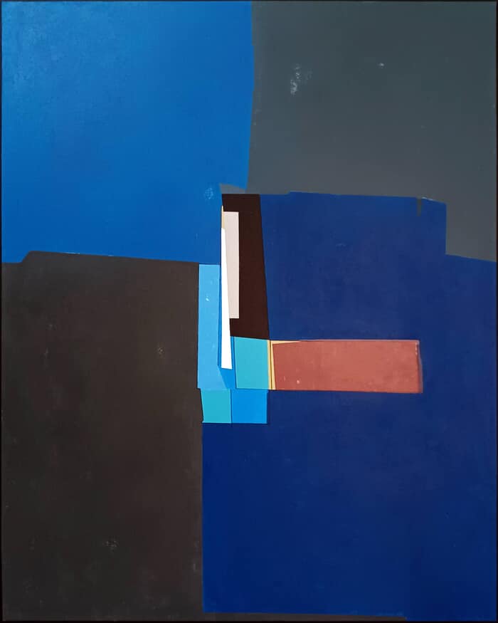 Blue composition IV par Luis Medina Manso