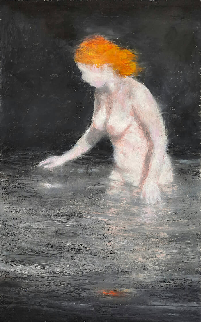 Petite baigneuse 5 par Wilfrid Moizan
