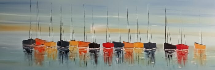 Un  regard sur la mer par Lydie Massou