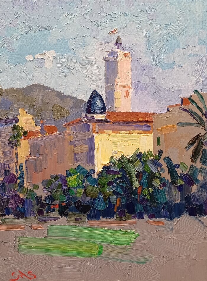 La tour Saint-François à Nice von STAS (Stanislav Dyshlov)