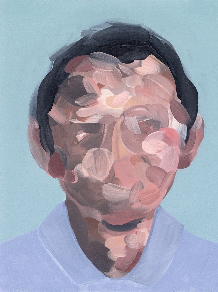 Portrait No.3 - Compressed Presence by Sara Richardson