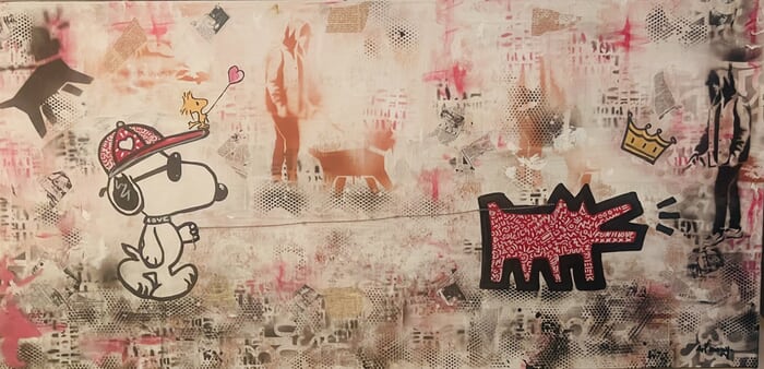 La promenade des chiens heureux  by ART'MONY