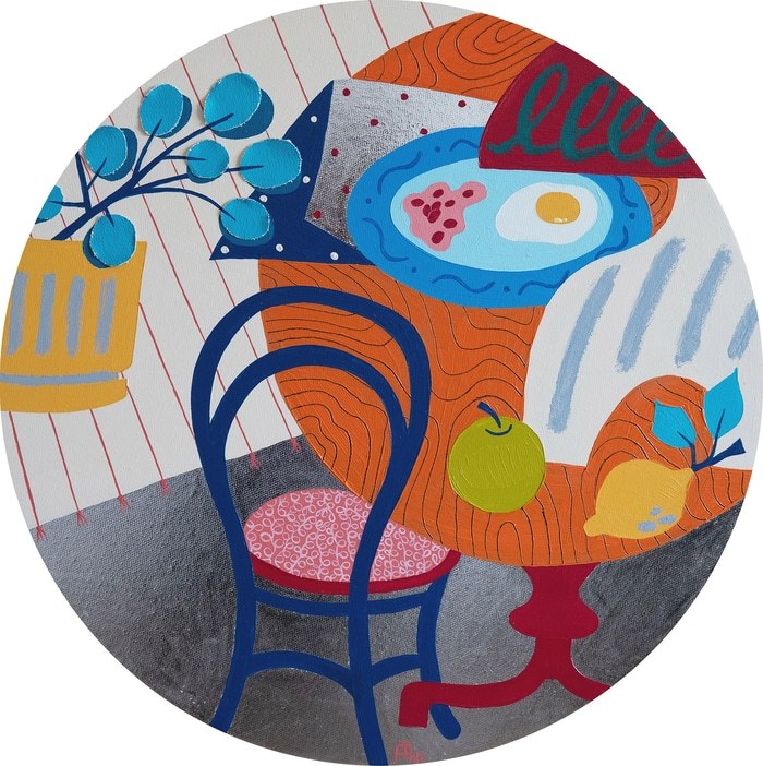 Breakfast at the Round Table — round von Apollinaria Manko