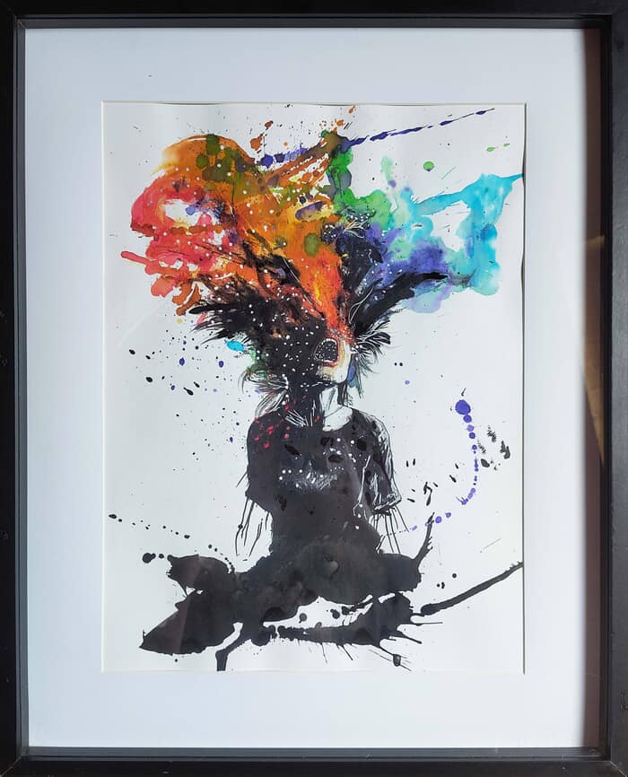 Le rat de Marée (faisant partie du dyptique Le Raz-de-marée) by Julie Balsaux