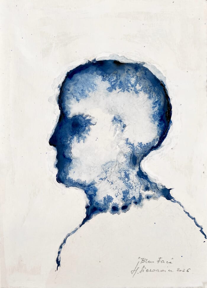 "BLUE FACE 2026 " by Hanna Sidorowicz