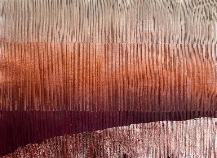 Moroccan Sunrise- Red von Tarli Bird