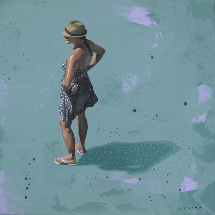 Le temps s'écoule by Marylin Cavin