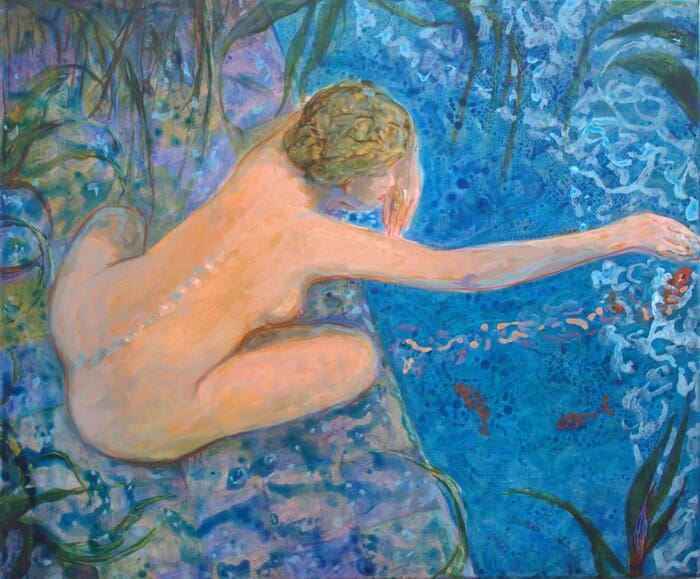  En revenant de l'exposition "Bonnard ", je visitais Aude. Avais-je le choix de voir cette scène autrement ? von François Pagé