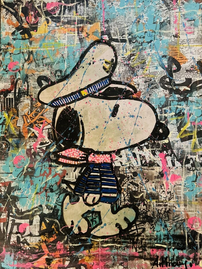Snoopy le petit marin  by ART'MONY