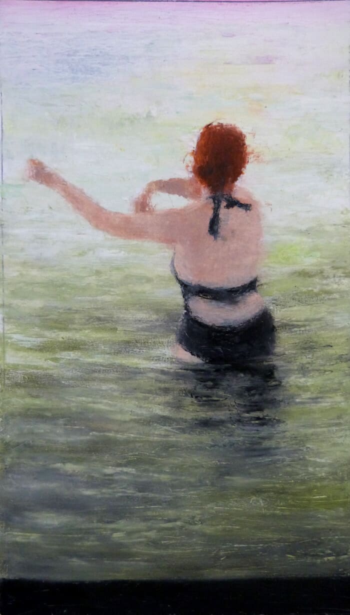 Petite baigneuse 7 by Wilfrid Moizan