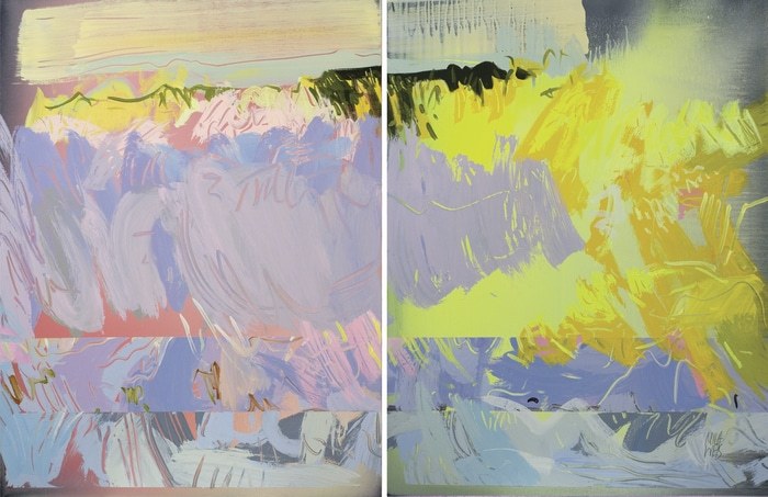 Touched By The Sun / Diptych by Mila Weis