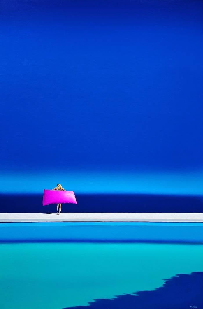 Le Silence de l'Eau 180 x 20 par Hugo Pondz