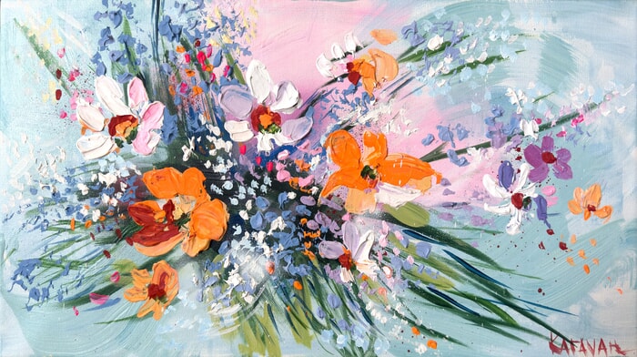 Malibu Garden von Nataliia Karavan