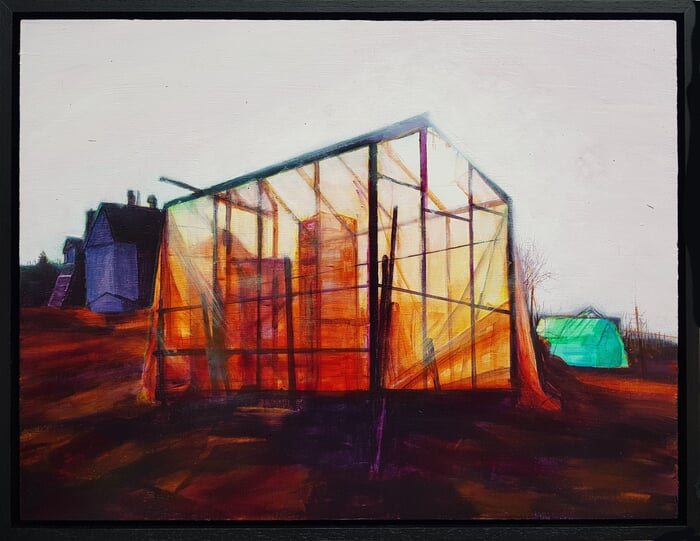 Amber Glasshouse by Sue Blandford