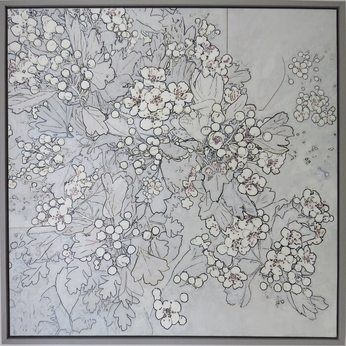 White Hawthorn by Simon M Smith