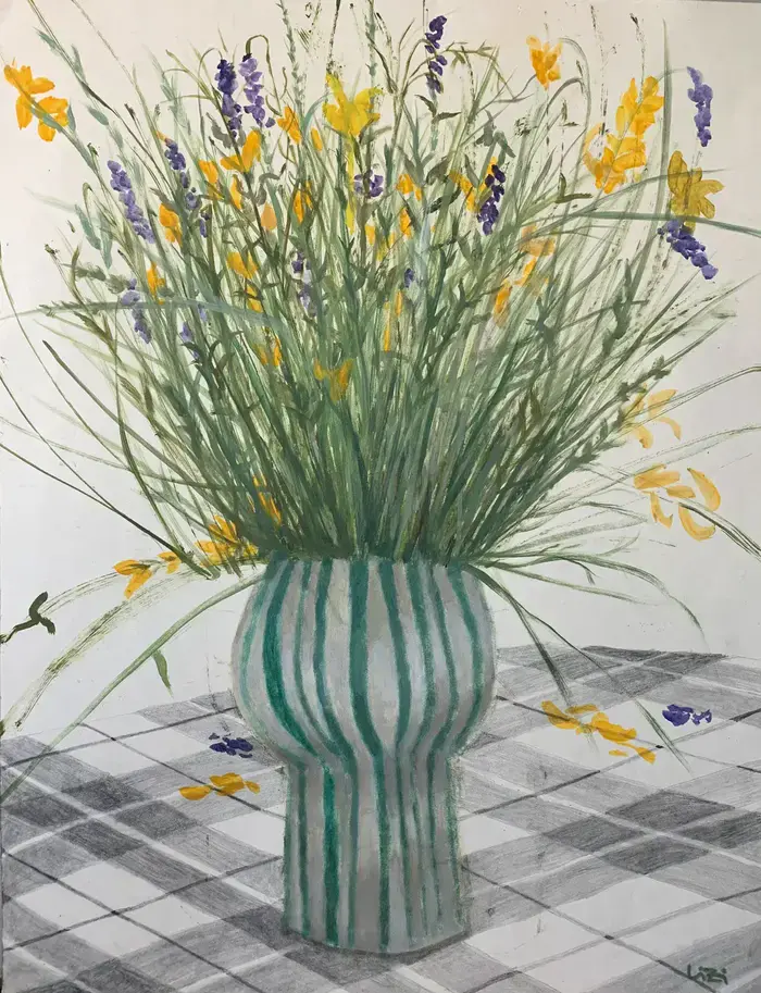 Flowers from the Meadow by Lizi Budagashvili