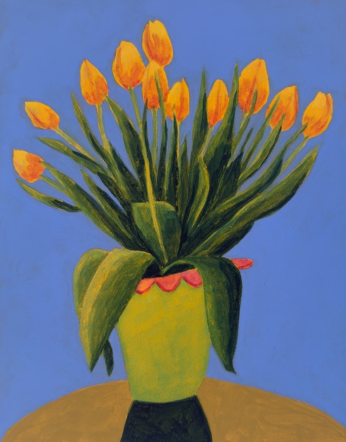 Orange Tulips von Michael Pfleghaar