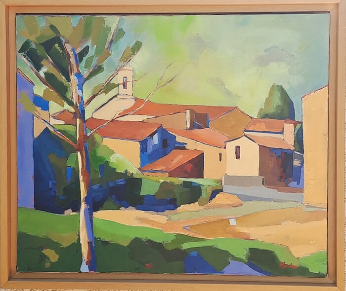 Village in southern France by Jean-Noël Le Junter