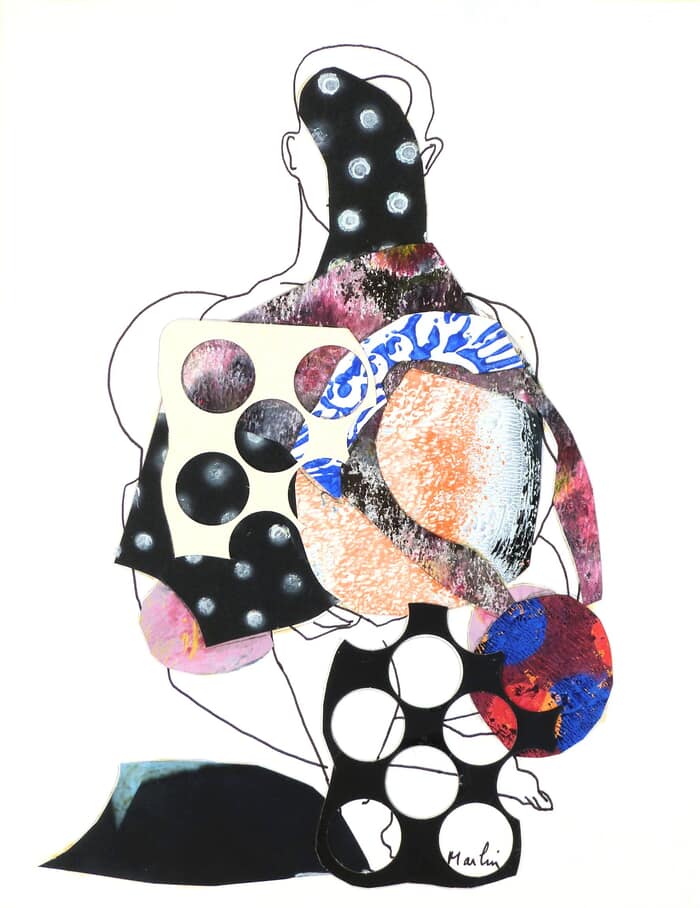 Character with dots von Pascal Marlin