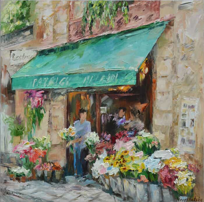 Fleuriste von Olga Novokhatska