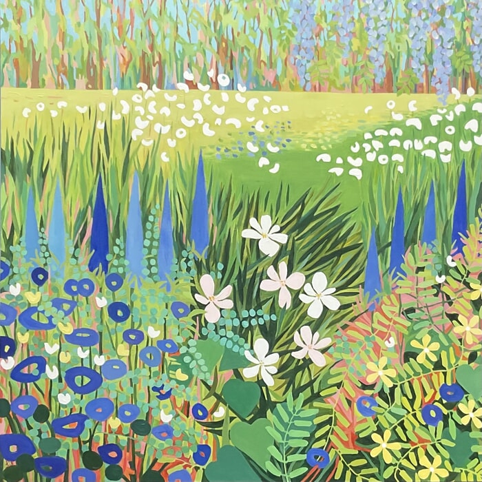 Flower Garden V par Christine Harrison