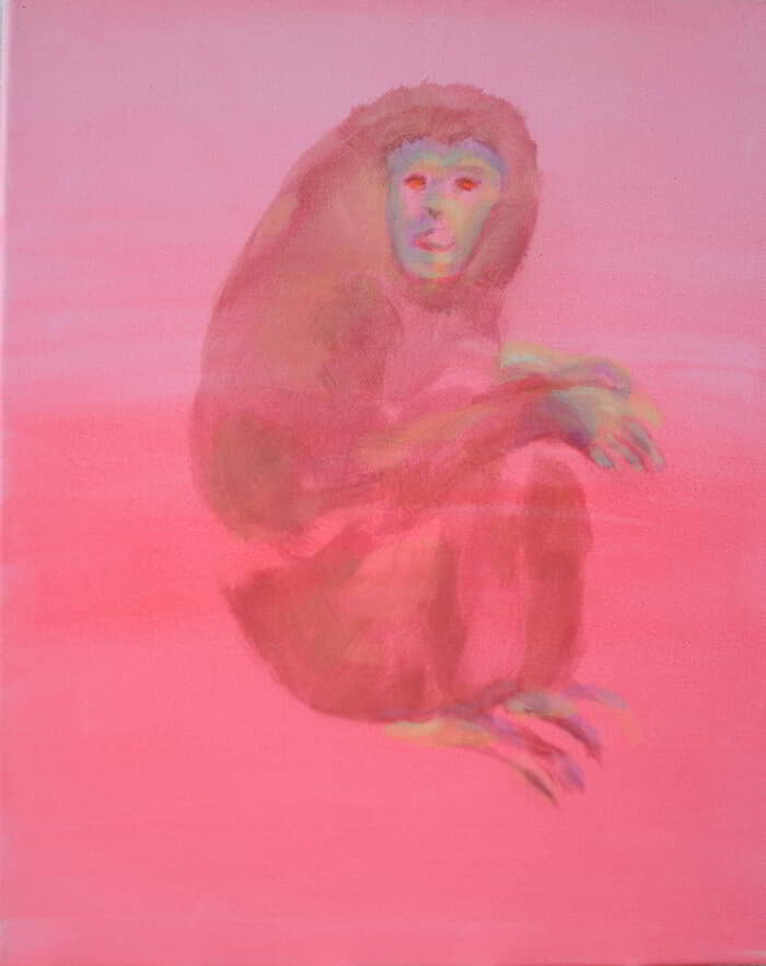 Petit Singe aux mains vertes by Christelle Zacchero