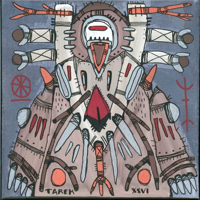 Masque von Tarek