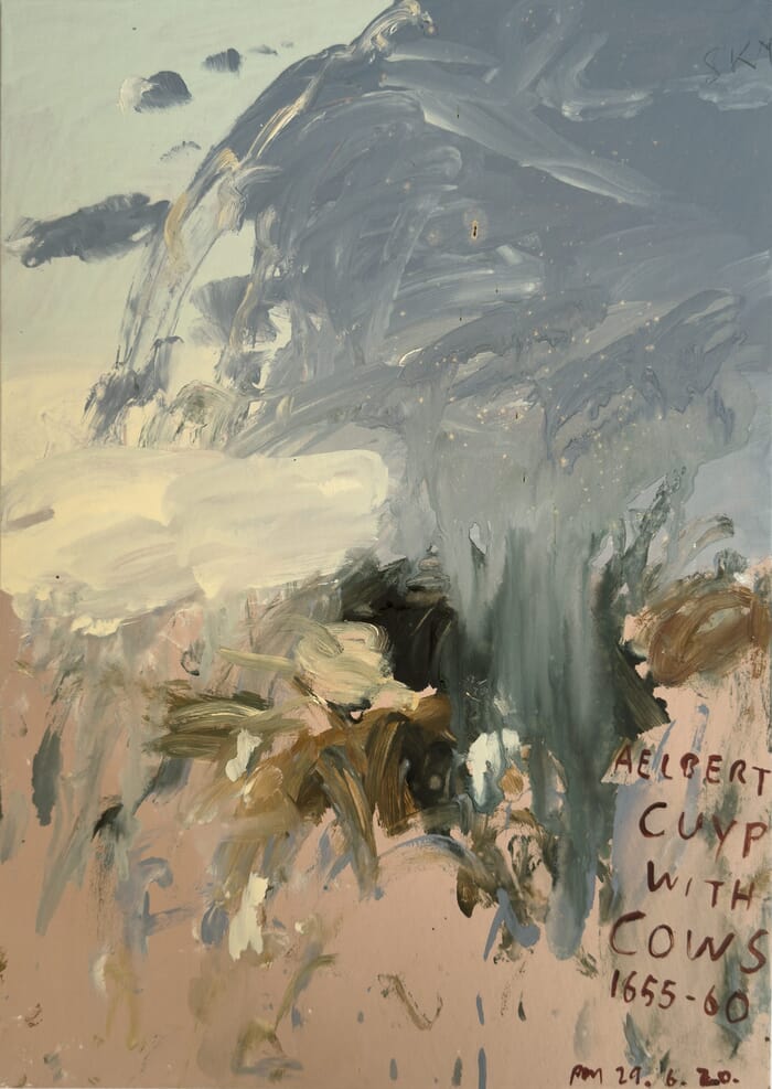 Cuyp with Cows 29.6.20 by Philip Maltman