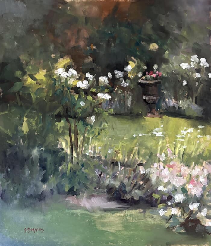 Jardin d'Ezerville 4 von Géraldine Morales