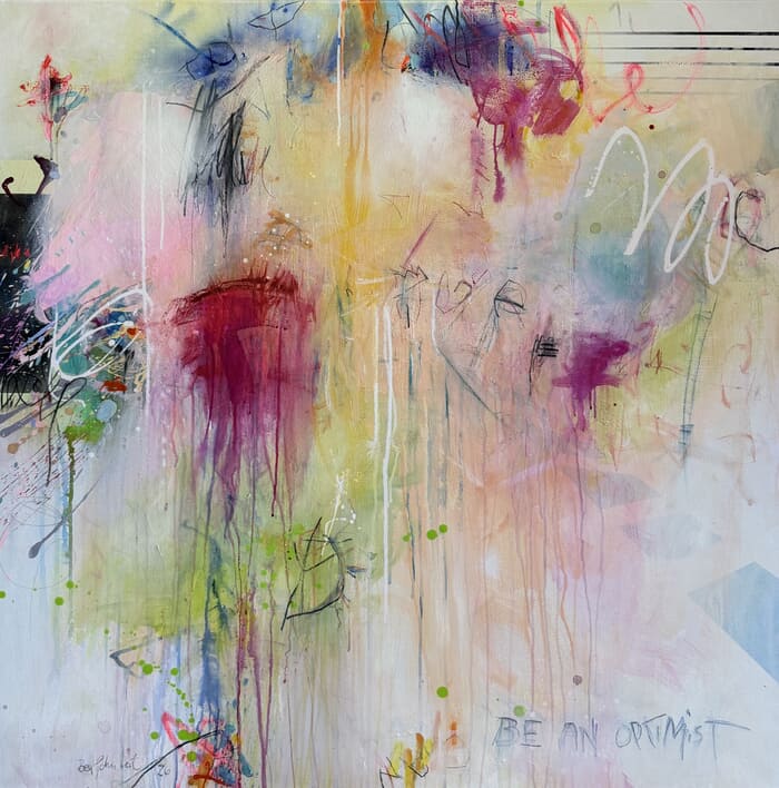 Be An Optimist No.2 par Bea Garding Schubert