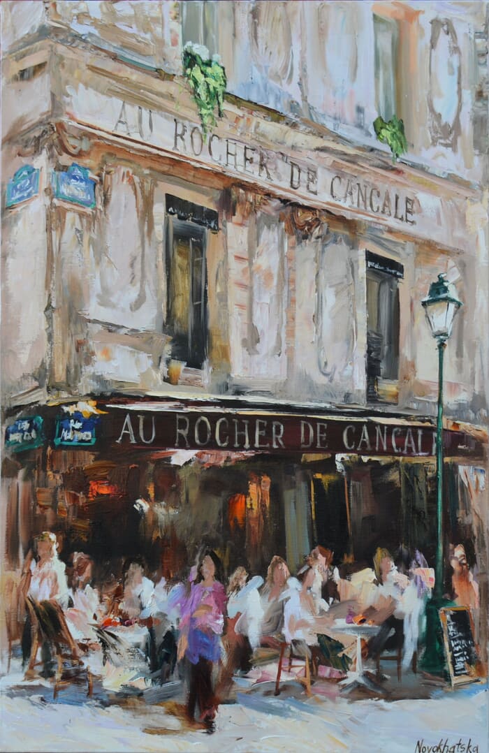Au Rocher de Cancale von Olga Novokhatska